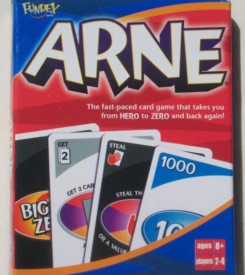 Arne kaartspel spelen